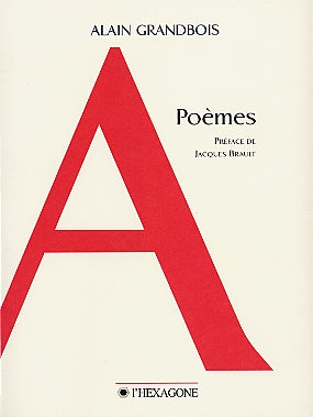 Couverture du livre de Poèmes - papier format