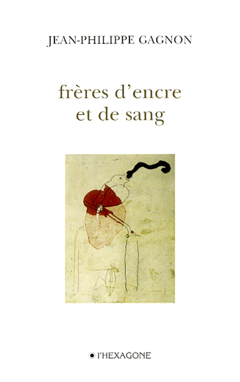 Couverture du livre de Frères d'encre et de sang - papier format