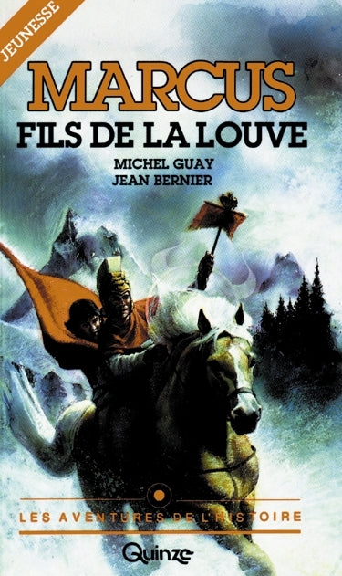 Couverture du livre de Marcus, fils de la louve - papier format