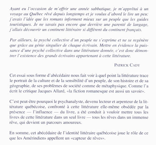 Couverture du livre de Quelques arpents de lecture - papier format