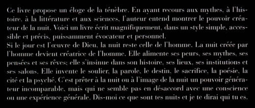 Couverture du livre de Géographie de la nuit - papier format
