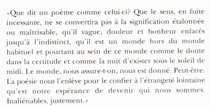 Couverture du livre de L'inaliénable - papier format
