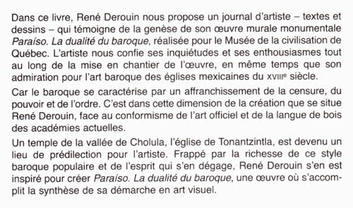 Couverture du livre de Paraiso : la dualité du baroque - papier format
