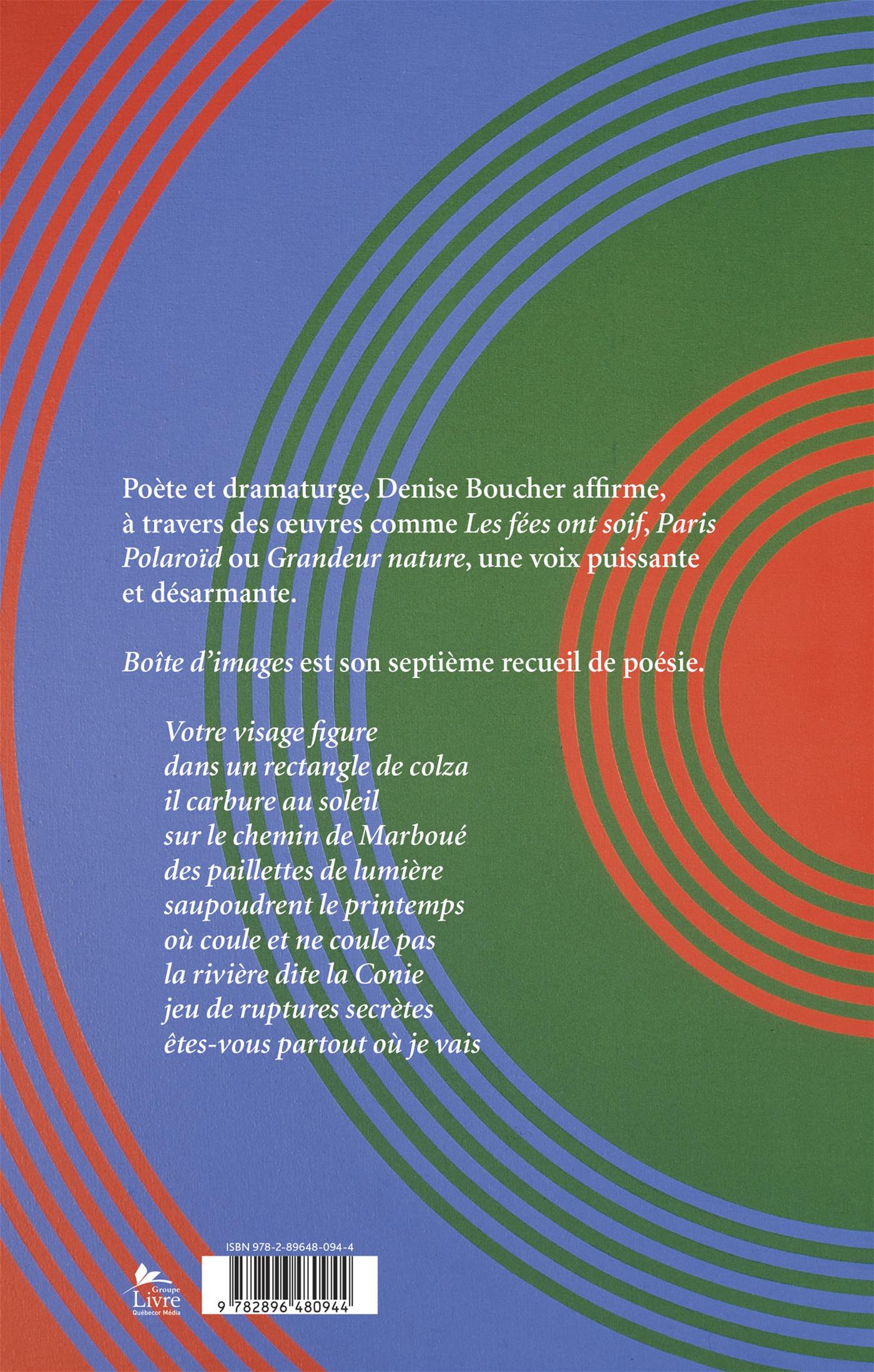 Couverture du livre de Boîte d'images - papier format