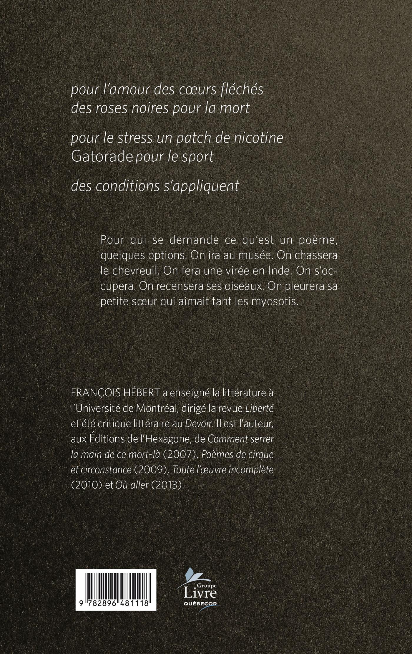 Couverture du livre de Des conditions s'appliquent - papier format
