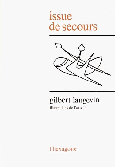Couverture du livre de Issue de secours - papier format
