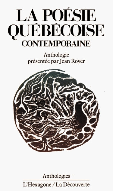 Couverture du livre de Poésie québécoise cont.N.E - papier format