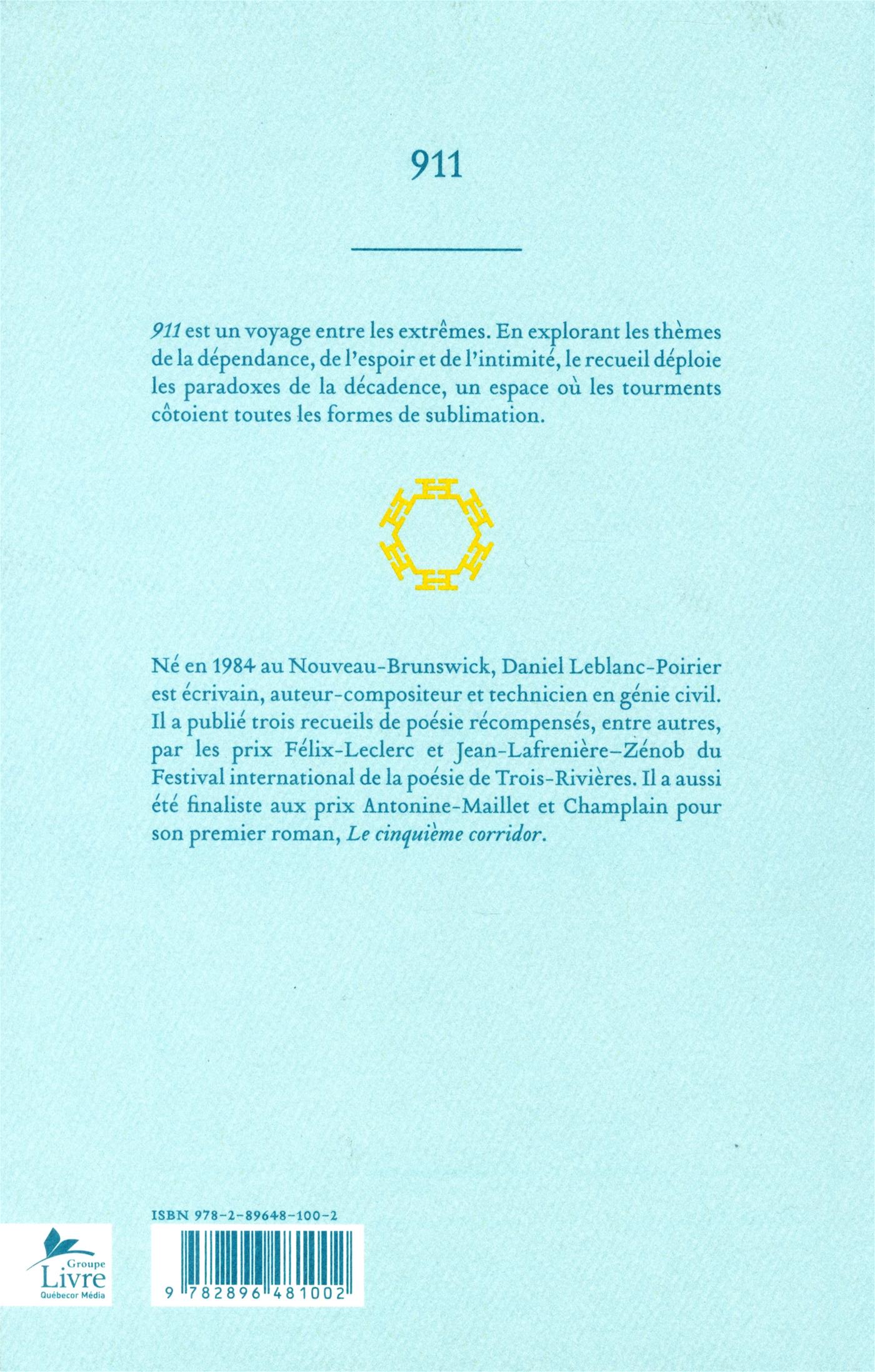 Couverture du livre de 911 - papier format